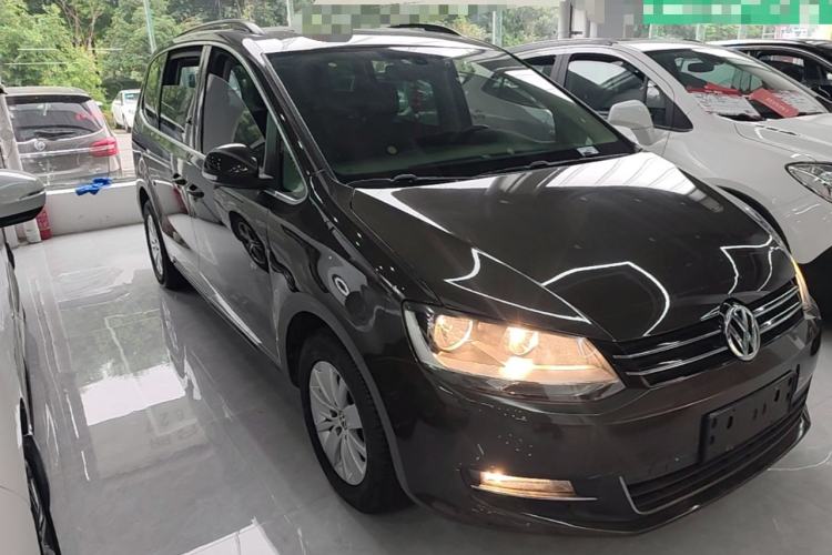 Used Volkswagen Sharan 2014 2.0 TSI Standard Model Front Right 45 Deg