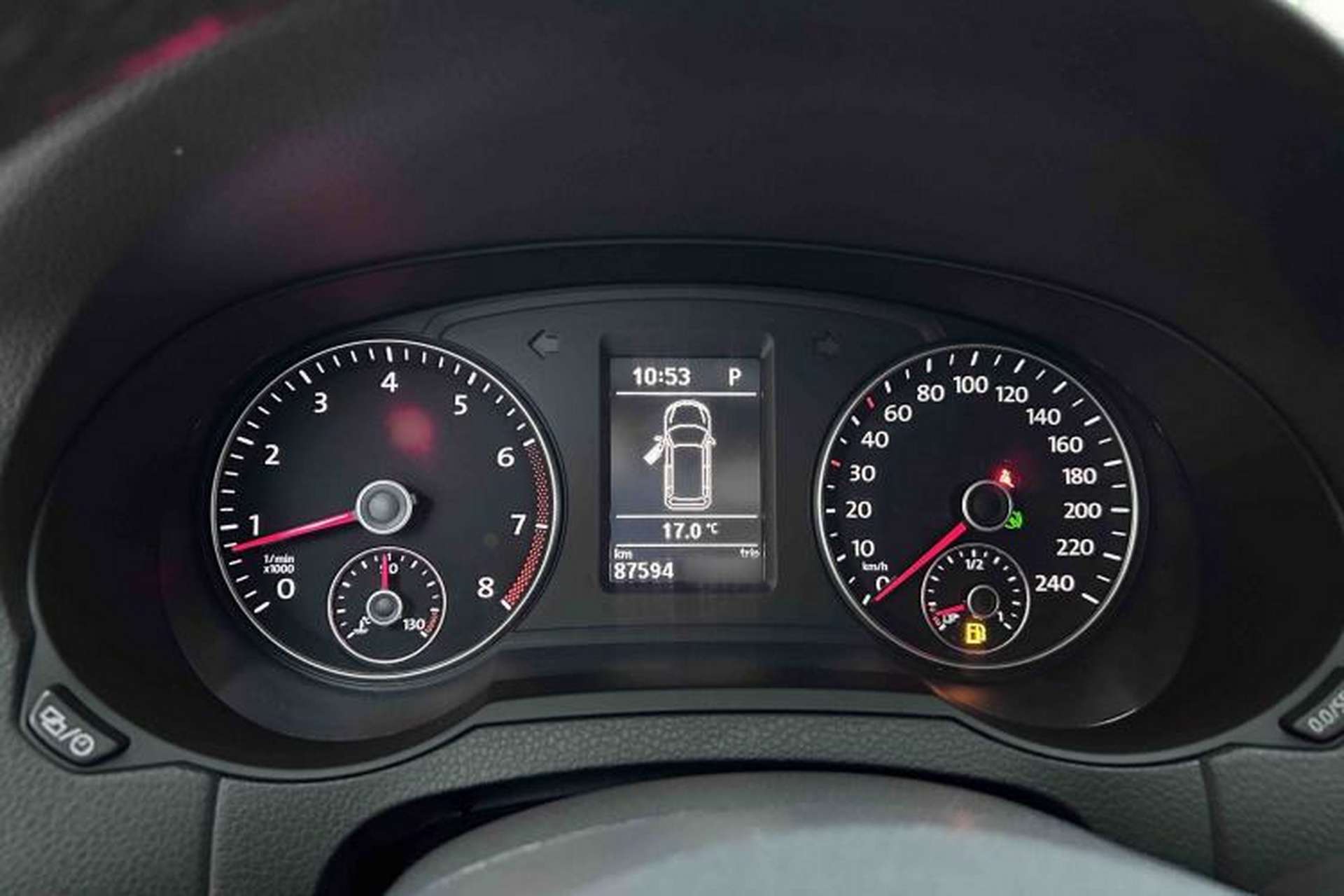 Used Volkswagen Sharan 2014 2.0 TSI Standard Model Instrument Cluster
