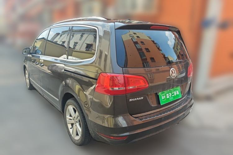 Used Volkswagen Sharan 2014 2.0 TSI Comfort Model Rear Left 45 Deg