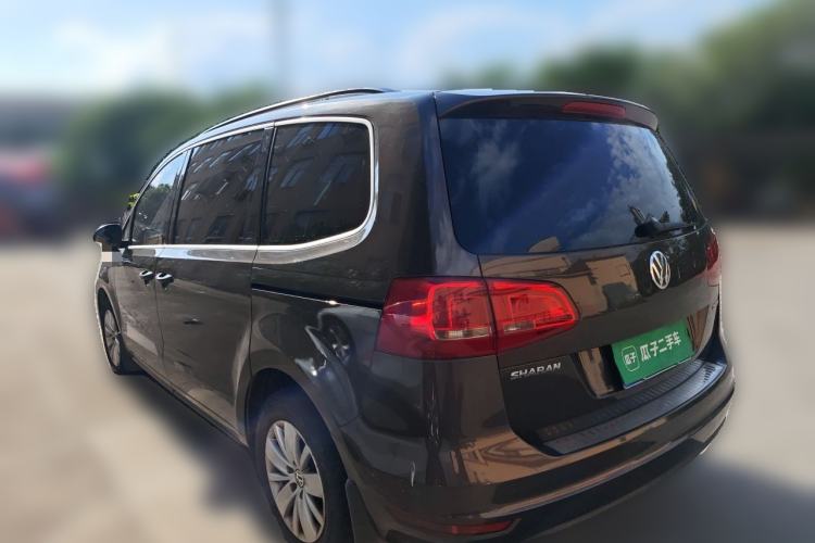 Used Volkswagen Sharan 2014 2.0 TSI Standard Model Rear Left 45 Deg