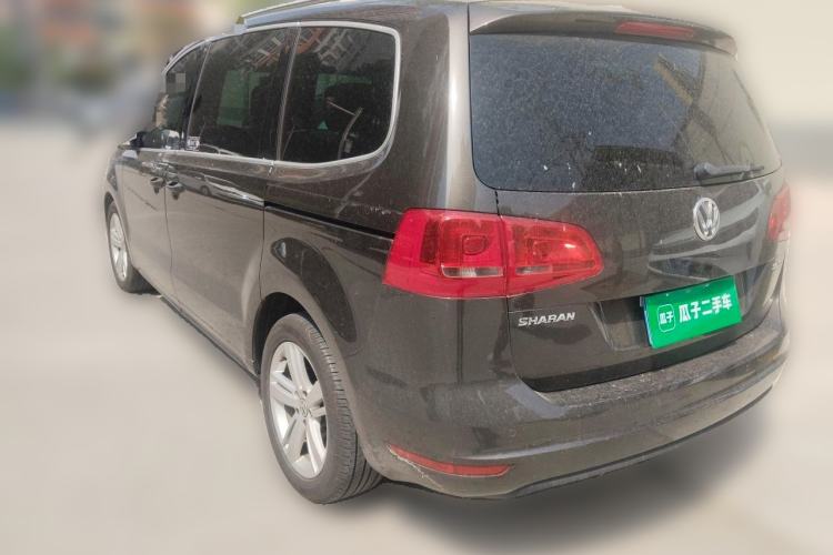 Used Volkswagen Sharan 2014 2.0 TSI Luxury Model Rear Left 45 Deg