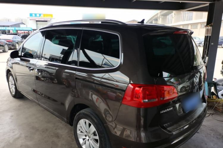 Used Volkswagen Sharan 2014 2.0 TSI Standard Model Rear Left 45 Deg