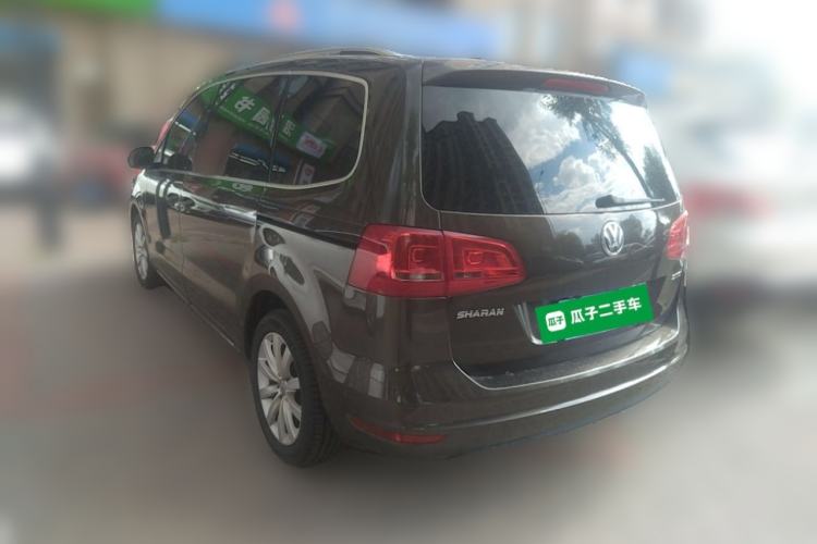 Used Volkswagen Sharan 2014 2.0 TSI Luxury Model Rear Left 45 Deg