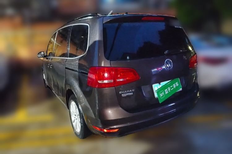 Used Volkswagen Sharan 2014 2.0 TSI Standard Model Rear Left 45 Deg