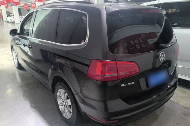 Used Volkswagen Sharan 2014 2.0 TSI Standard Model Rear Left 45 Deg