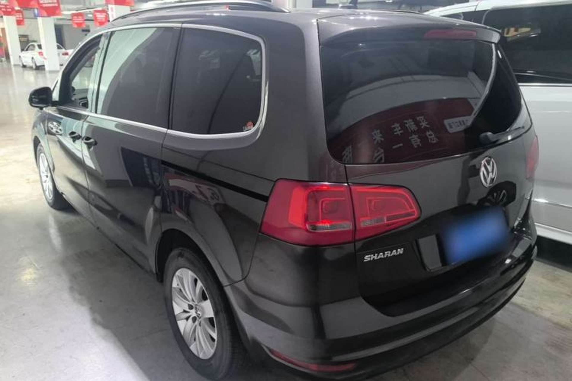 Used Volkswagen Sharan 2014 2.0 TSI Standard Model Rear Left 45 Deg