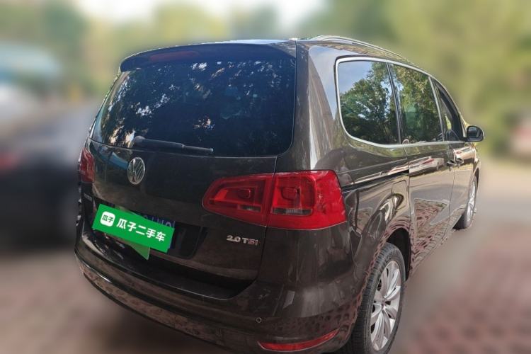 Used Volkswagen Sharan 2014 2.0 TSI Comfort Model Rear Right 45 Deg