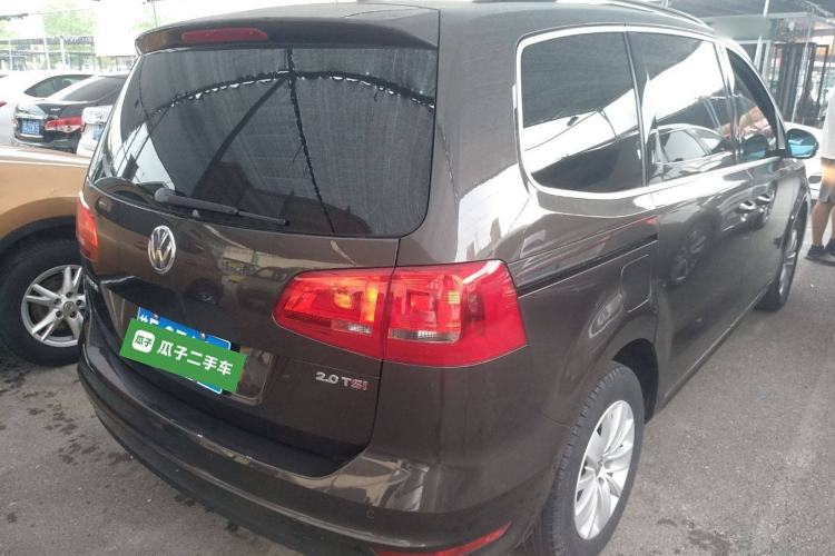 Used Volkswagen Sharan 2014 2.0 TSI Standard Model Rear Right 45 Deg