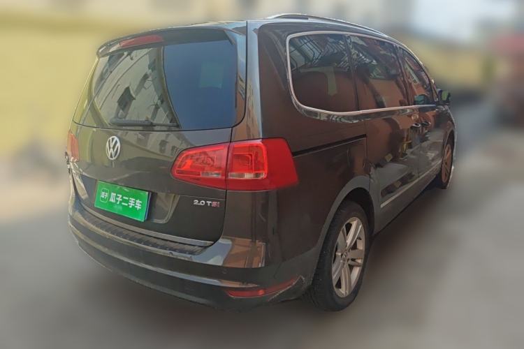 Used Volkswagen Sharan 2014 2.0 TSI Comfort Model Rear Right 45 Deg