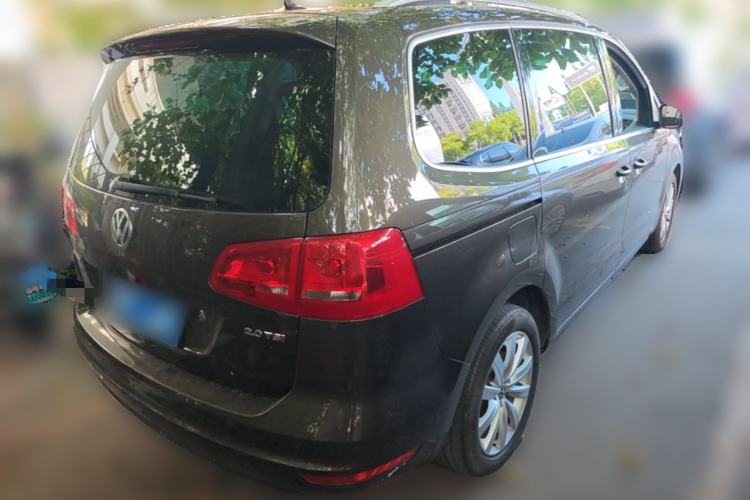 Used Volkswagen Sharan 2014 2.0 TSI Comfort Model Rear Right 45 Deg