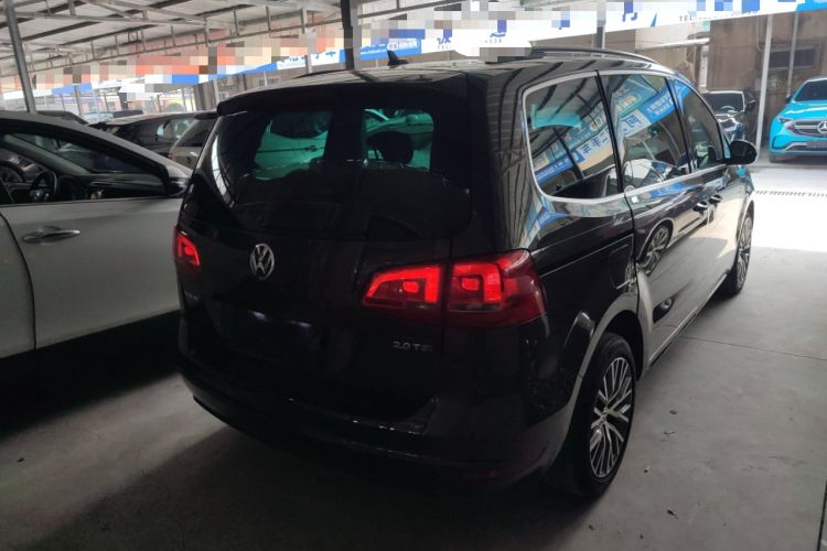 Used Volkswagen Sharan 2014 2.0 TSI Standard Model Rear Right 45 Deg