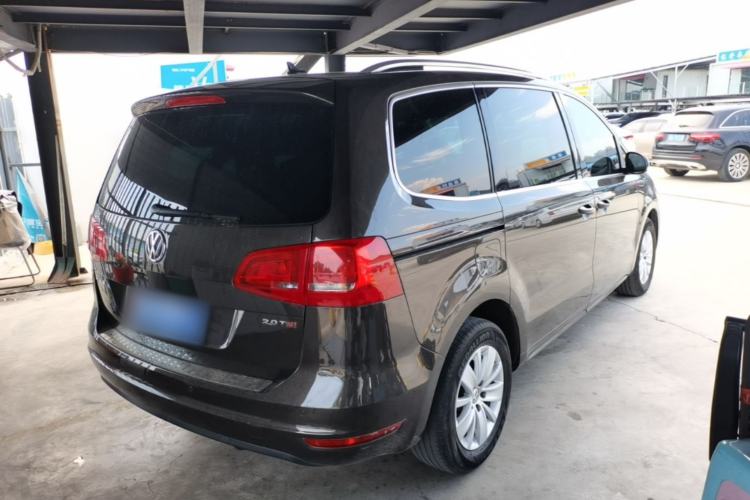 Used Volkswagen Sharan 2014 2.0 TSI Standard Model Rear Right 45 Deg