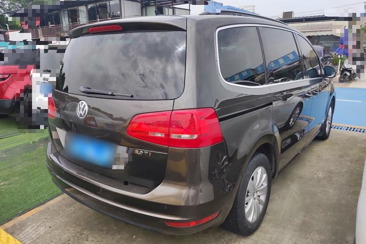 Used Volkswagen Sharan 2014 2.0 TSI Standard Model Rear Right 45 Deg
