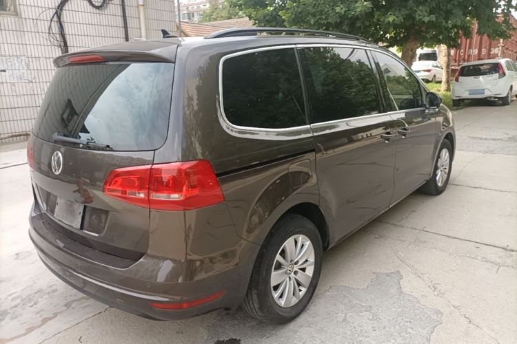 Used Volkswagen Sharan 2014 2.0 TSI Standard Model Rear Right 45 Deg