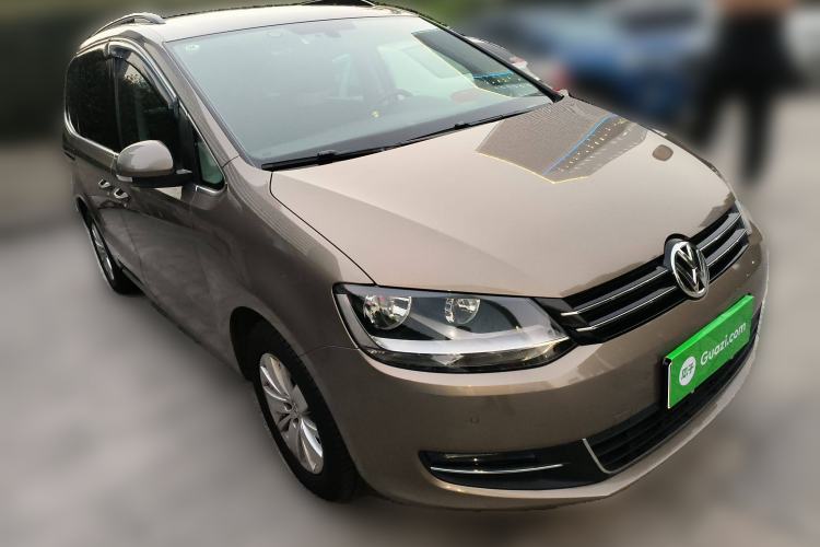 Used Volkswagen Sharan 2014 2.0 TSI Standard Model Front Right 45 Deg