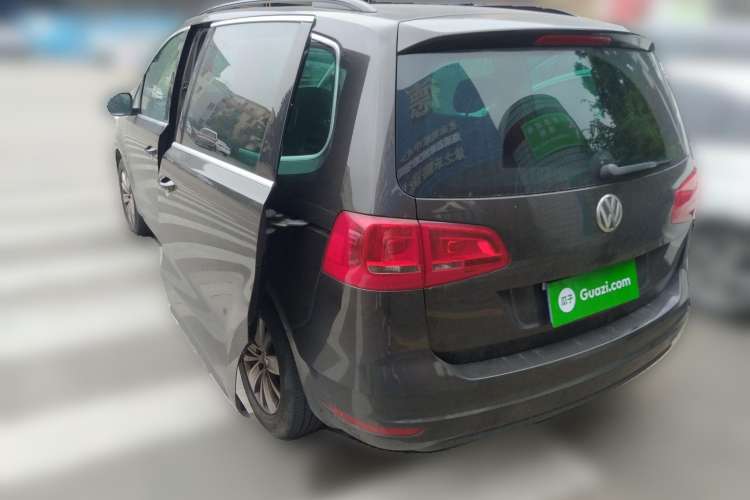 Used Volkswagen Sharan 2014 2.0 TSI Standard Model Rear Left 45 Deg