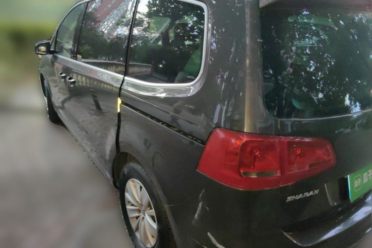 Used Volkswagen Sharan 2014 2.0 TSI Standard Model Rear Left 45 Deg