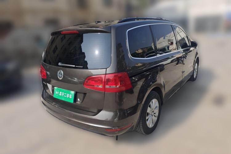 Used Volkswagen Sharan 2014 2.0 TSI Standard Model Rear Right 45 Deg