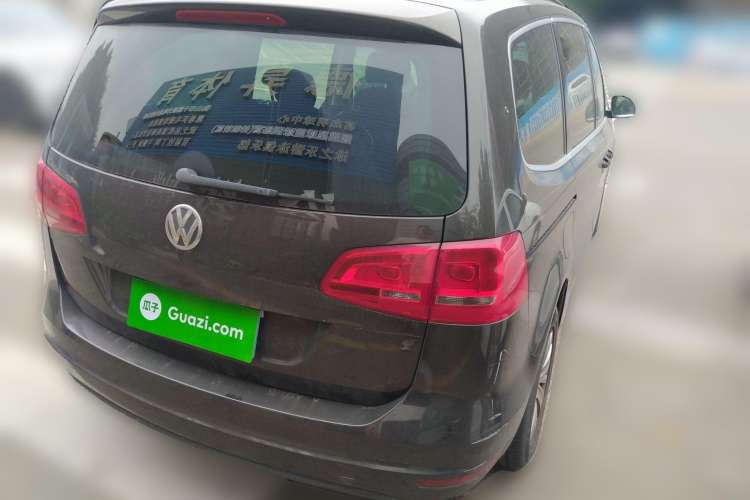 Used Volkswagen Sharan 2014 2.0 TSI Standard Model Rear Right 45 Deg