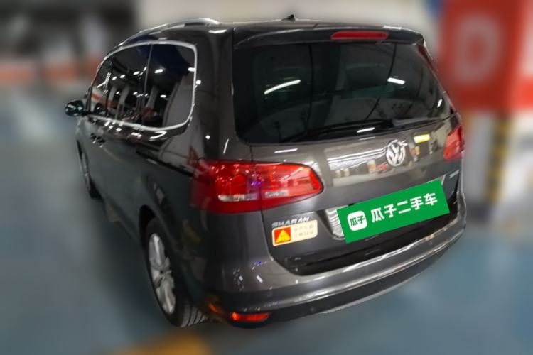 Used Volkswagen Sharan 2014 2.0 TSI Comfort Model Rear Left 45 Deg