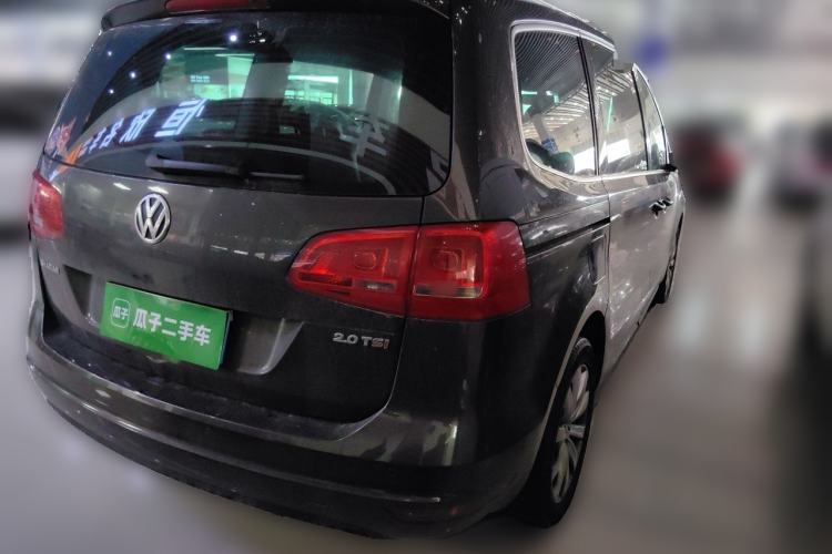 Used Volkswagen Sharan 2014 2.0 TSI Luxury Model Rear Right 45 Deg