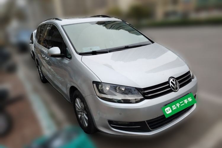 Used Volkswagen Sharan 2014 2.0 TSI Standard Model Front Right 45 Deg
