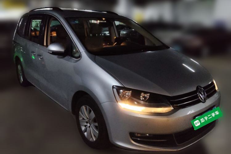 Used Volkswagen Sharan 2014 2.0 TSI Standard Model Front Right 45 Deg