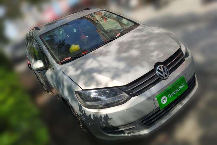 Used Volkswagen Sharan 2014 2.0 TSI Standard Model Front Right 45 Deg