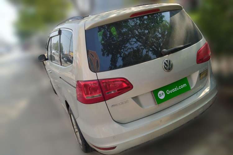Used Volkswagen Sharan 2014 2.0 TSI Standard Model Rear Left 45 Deg