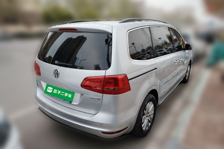 Used Volkswagen Sharan 2014 2.0 TSI Standard Model Rear Right 45 Deg