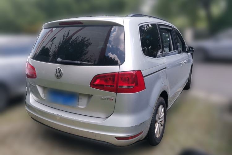 Used Volkswagen Sharan 2014 2.0 TSI Standard Model Rear Right 45 Deg