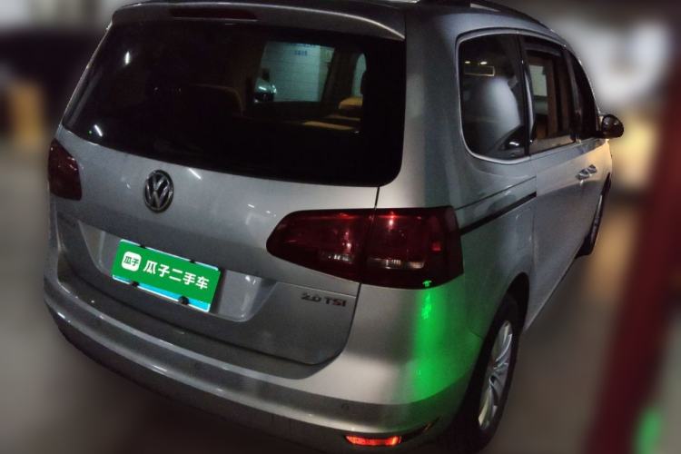 Used Volkswagen Sharan 2014 2.0 TSI Standard Model Rear Right 45 Deg