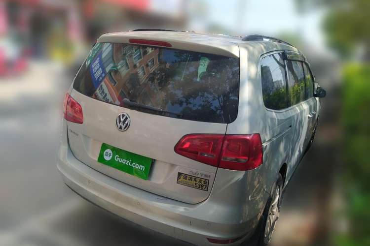 Used Volkswagen Sharan 2014 2.0 TSI Standard Model Rear Right 45 Deg