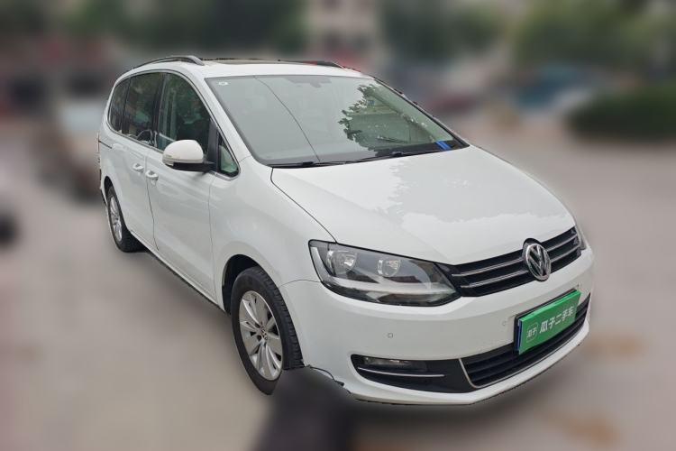 Used Volkswagen Sharan 2014 2.0 TSI Standard Model Front Right 45 Deg