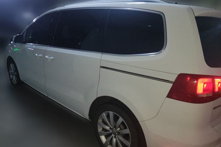 Used Volkswagen Sharan 2014 2.0 TSI Comfort Model Rear Left 45 Deg