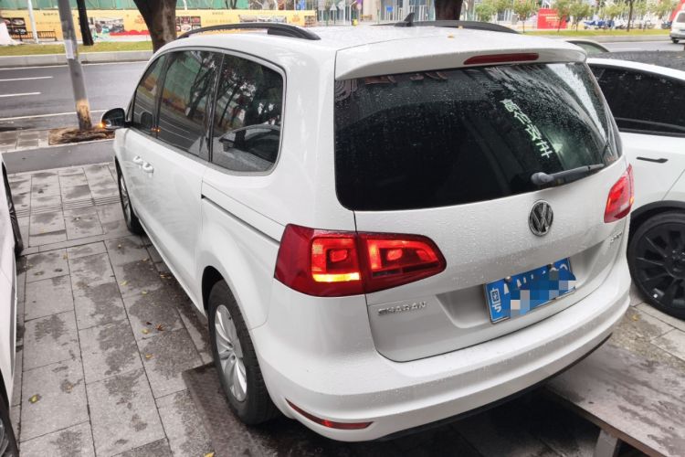 Used Volkswagen Sharan 2014 2.0 TSI Standard Model Rear Left 45 Deg