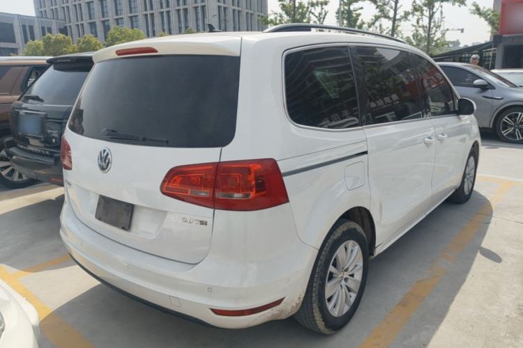 Used Volkswagen Sharan 2014 2.0 TSI Standard Model Rear Right 45 Deg