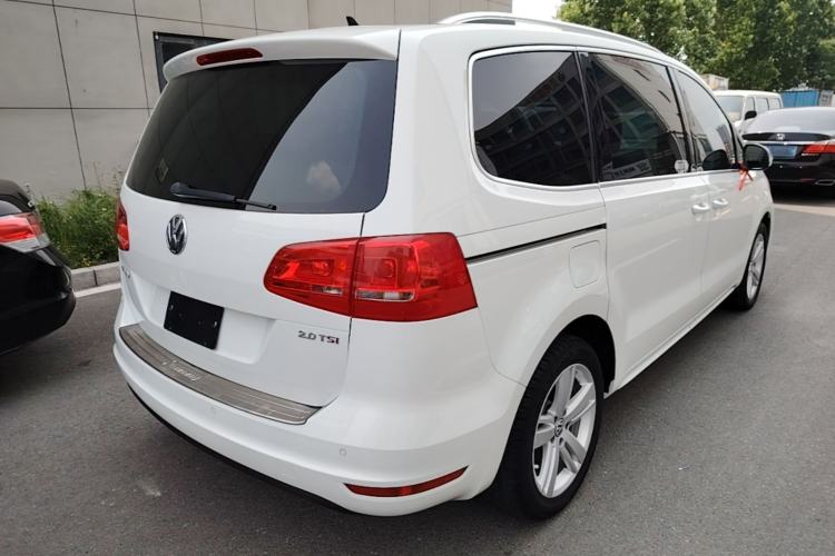 Used Volkswagen Sharan 2014 2.0 TSI Comfort Model Rear Right 45 Deg