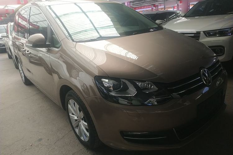 Used Volkswagen Sharan 2014 2.0 TSI Comfort Model Front Right 45 Deg