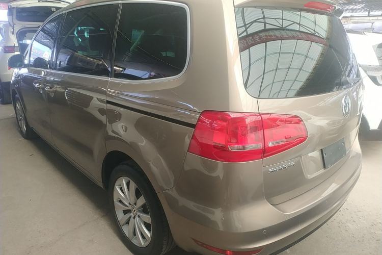 Used Volkswagen Sharan 2014 2.0 TSI Comfort Model Rear Left 45 Deg