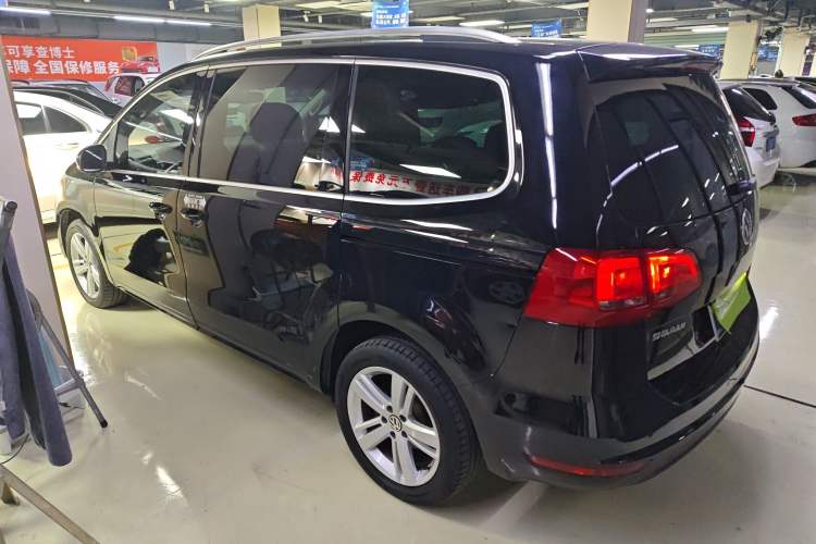 Used Volkswagen Sharan 2015 1.8TSI Comfort Model Rear Left 45 Deg