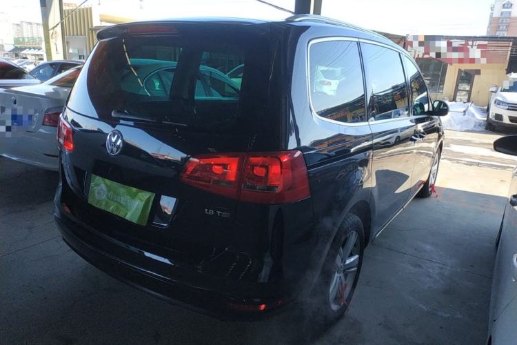 Used Volkswagen Sharan 2015 1.8TSI Comfort Model Rear Right 45 Deg