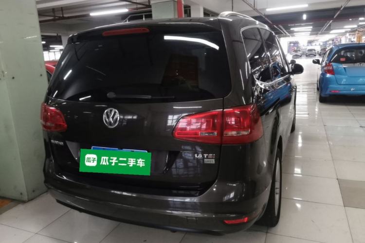 Used Volkswagen Sharan 2015 1.8TSI Comfort Model Rear Right 45 Deg