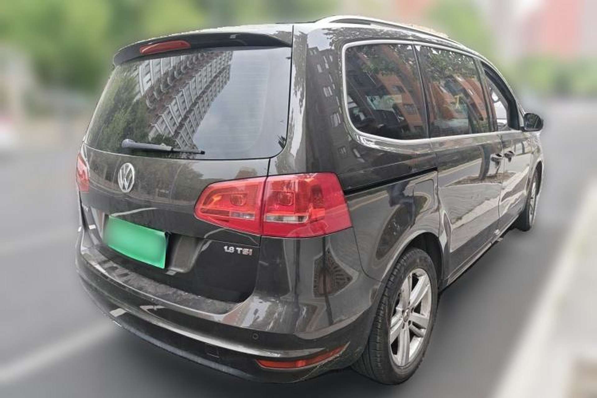 Used Volkswagen Sharan 2015 1.8TSI Comfort Model Rear Right 45 Deg