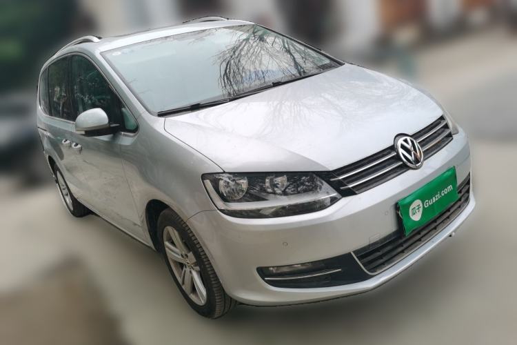 Used Volkswagen Sharan 2015 1.8TSI Comfort Model Front Right 45 Deg