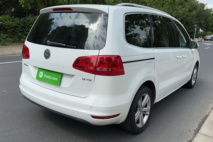 Used Volkswagen Sharan 2015 1.8TSI Comfort Model Rear Right 45 Deg