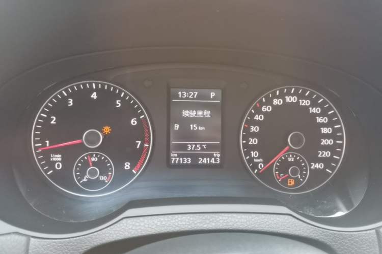 Used Volkswagen Sharan 2016 380TSI Comfort Edition 7-Seater Instrument Cluster
