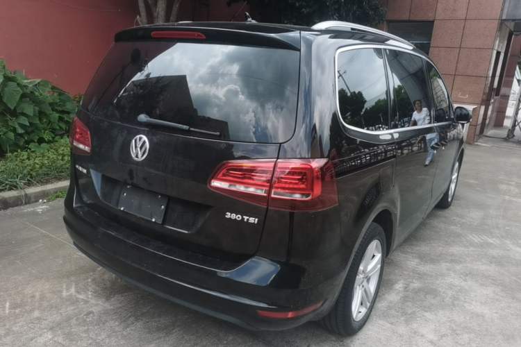 Used Volkswagen Sharan 2016 380TSI Comfort Edition 7-Seater Rear Right 45 Deg