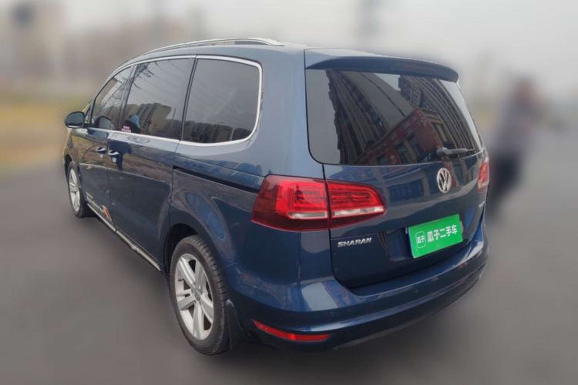 Used Volkswagen Sharan 2016 380TSI Comfort Edition 7-Seater Rear Left 45 Deg