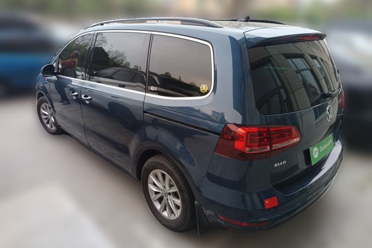 Used Volkswagen Sharan 2016 380TSI Clear Blue Limited Edition Rear Left 45 Deg